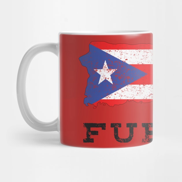 Puerto Rico Strong Fuerte Camiseta by lucidghost